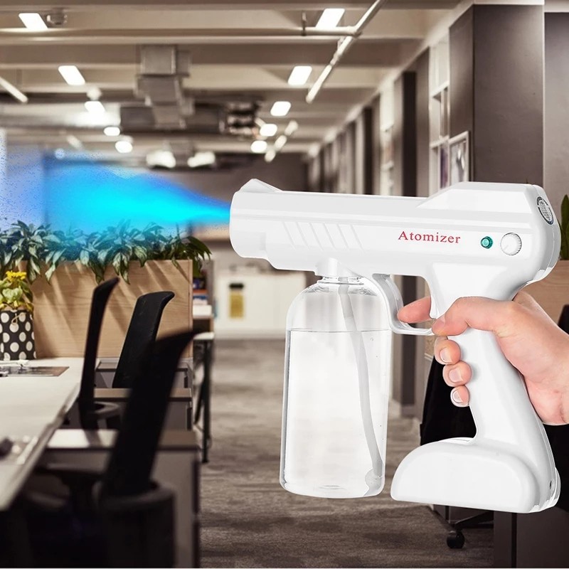 NA - J-01 Nano spray gun disinfektan portable wireless with UV light