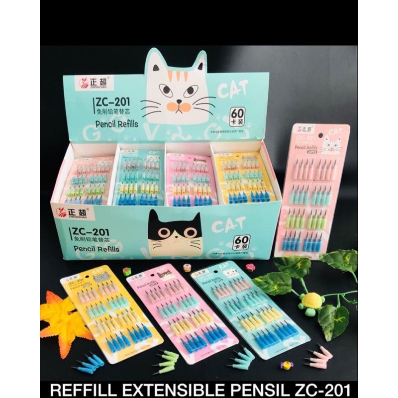 

Isi refill pensil bensia / Isi ulang pensil bensia / Refill pensil bensia ZC201