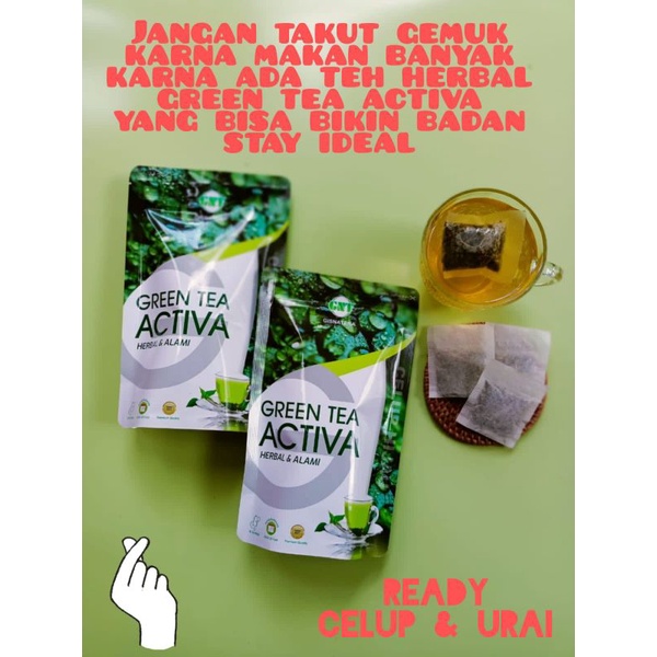 

Grean tea activa ( celup ) 30 pcs