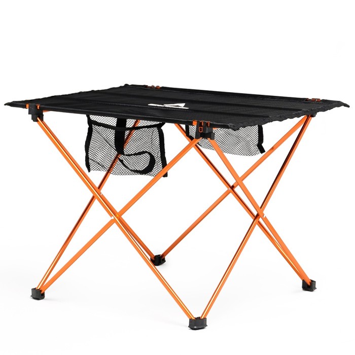 EIGER1989 ORIGINAL CAMP TABLE ORANGE MEJA GUNUNG PORTABLE HIKING
