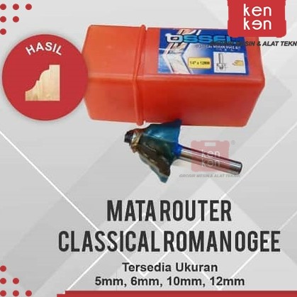MATA ROUTER KAYU CLASSICAL ROMAN OGEE BIT
