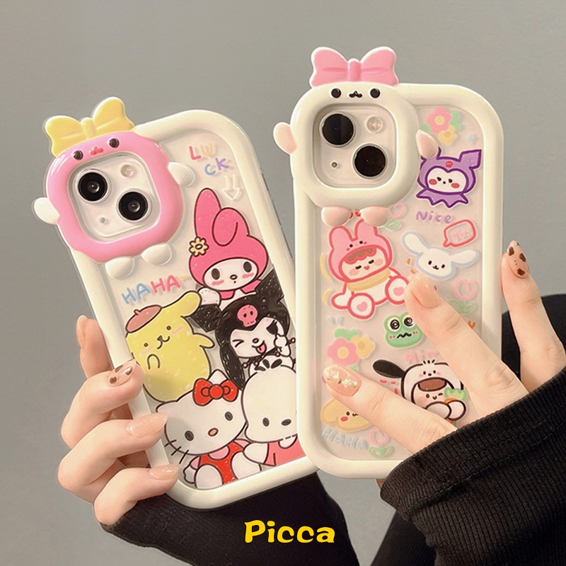 Casing Oppo A96 A17 A17K A77S A16 A54 A5 A52 A76 A7 A9 A57 A74 Reno 5 4F 5F 7 6 7Z A1K A16K A15 A55 A5s A31 A33 A11 A12 A3s A33S 3D Case Lensa Kamera