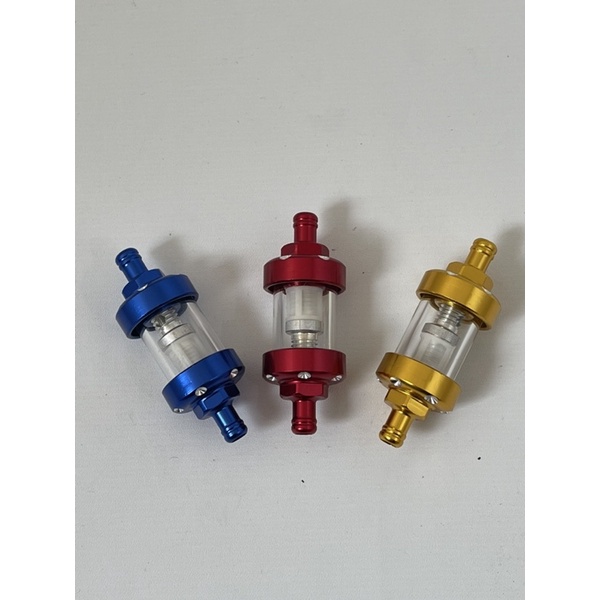 Filter Bensin Kaca / Saringan Bensin Kaca CNC Fast Bikes Universal