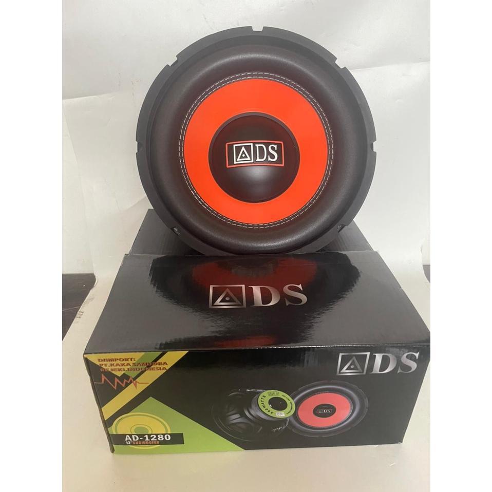 Subwoofer ADS AD 1280 Double Coil 12 Inch magnet besar