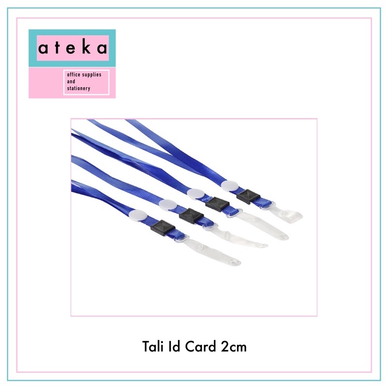 

Tali Id Card/ Tali NameTag Plastik 2cm