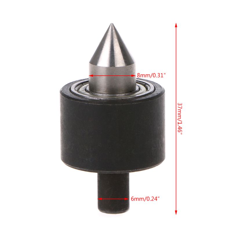 Gro Revolving Center For Head Live Centre Head 6mm Shank Untuk Mesin Bubut