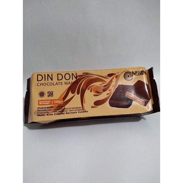 

Din Don Chocolate wafer 120gr