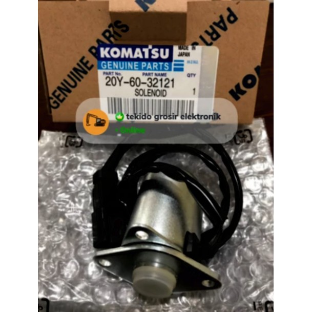 20Y-60-32120 SOLENOID VALVE PC200 20Y-60-32121