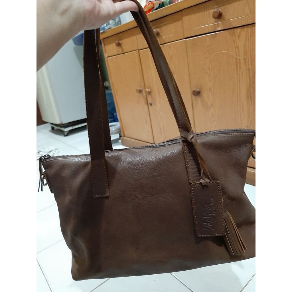 Tas kulit ASLI merk melrose