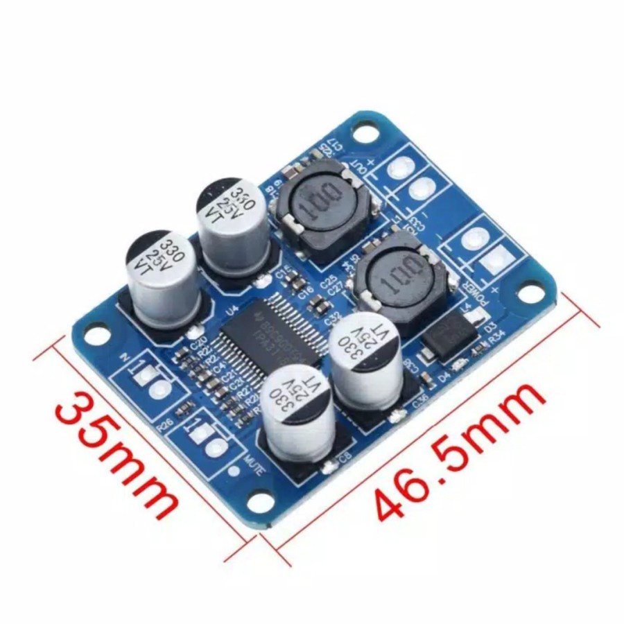 PA3118 BTL 60W Mono Digital Audio Amplifier Board