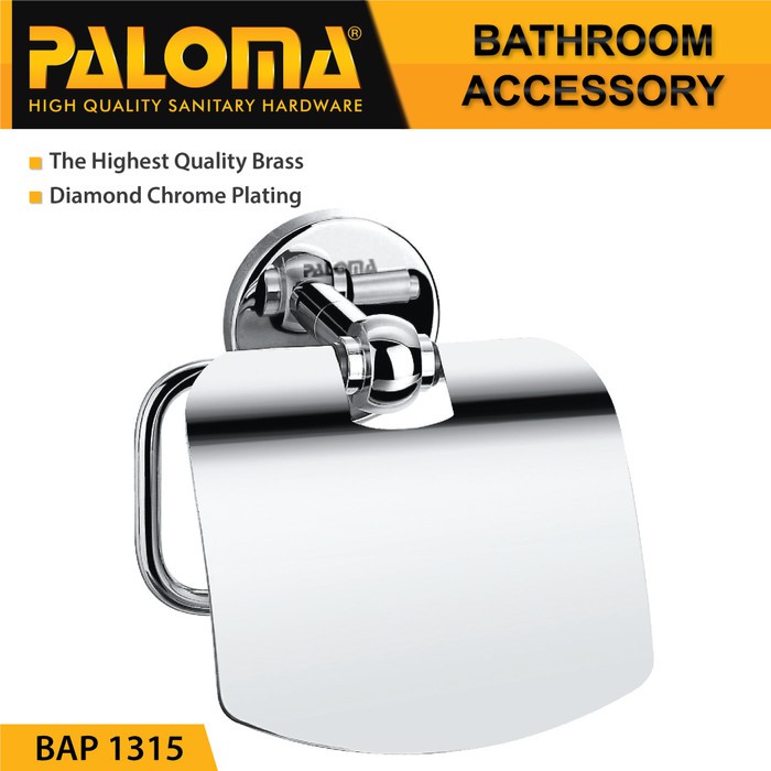 PALOMA BAP 1315 Tempat Tissue Toilet Holder Tisu Gulung Roll WC Mandi