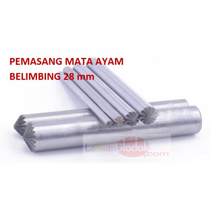 

Plong Kulit Bentuk Belimbing 28mm-plong Bunga-Plong Belimbing-Plong/Pembolong Belimbing 28mm