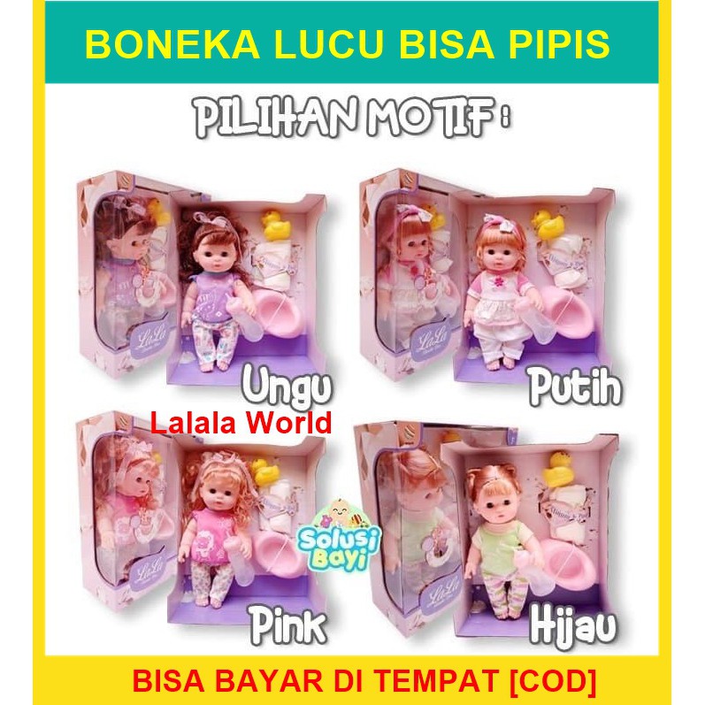 Mainan Boneka Anak Perempuan Murah Premium Rumah Barbie Jumbo Bayi Frozen Edukasi Anak 2 3 Tahun