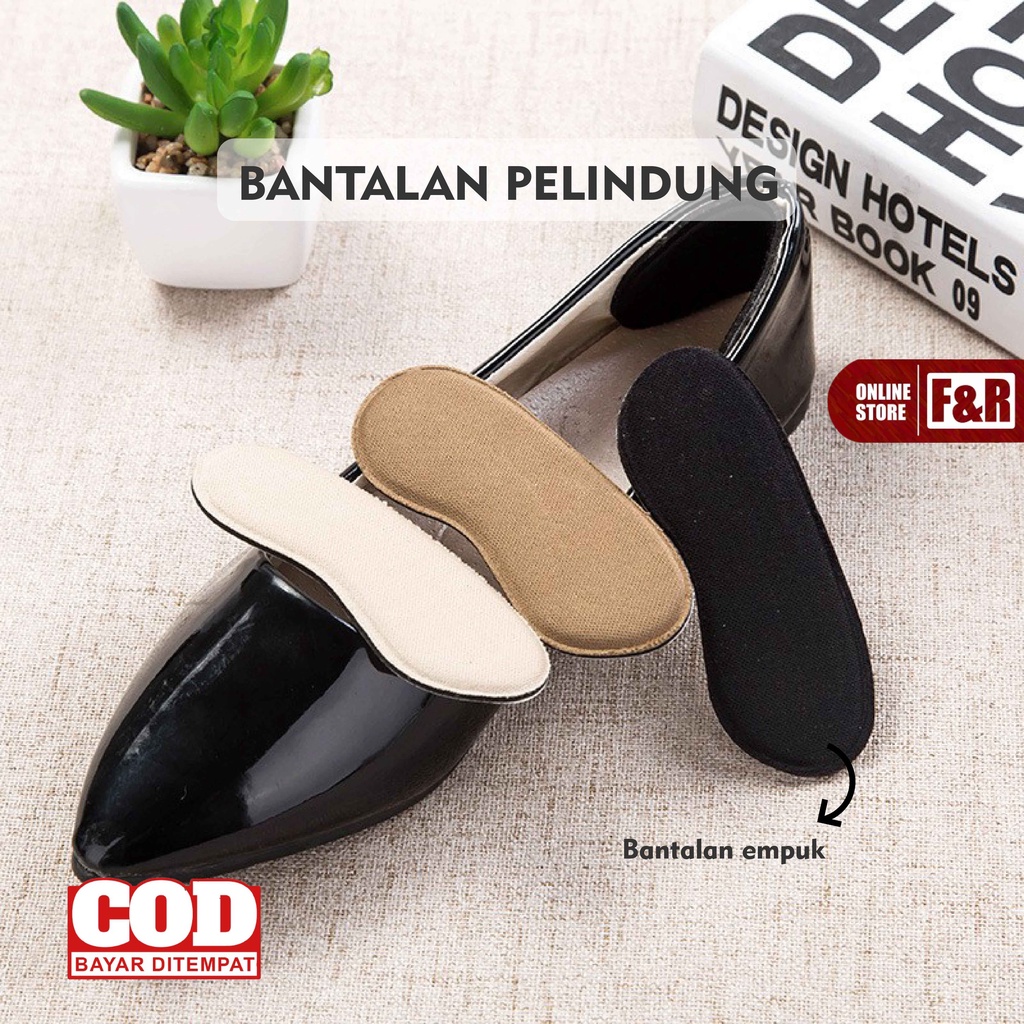 Pelindung Tumit Kaki Anti Lecet Bantalan Sepatu Insole Wanita Hells Sponge Shoes Pad