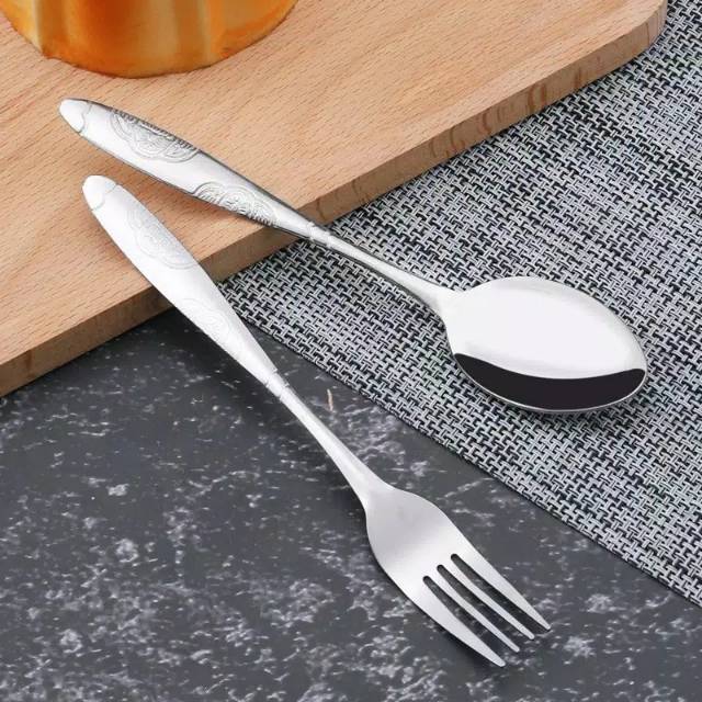 Fionna.c.shop- Set alat makan (Sendok garpu) stainless steel/Cutlery set stainless