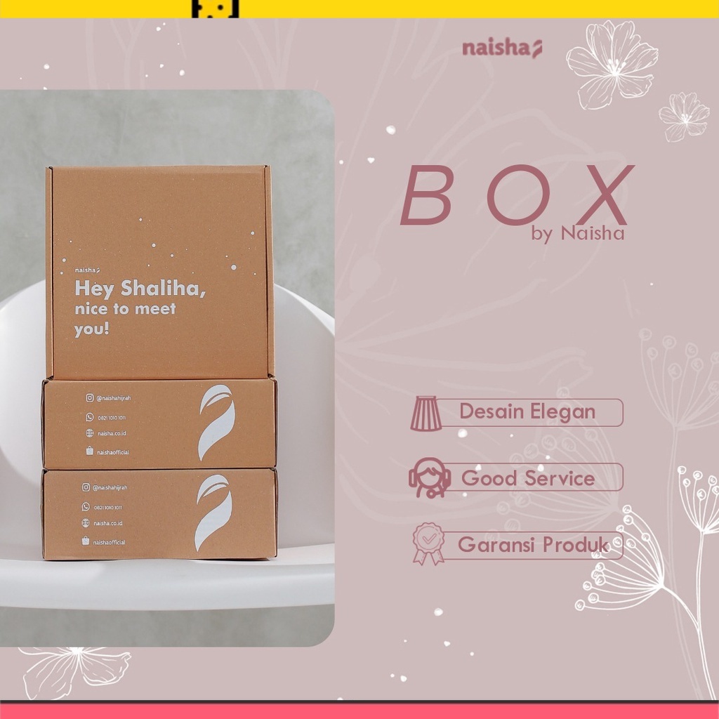 

Box / Kardus / Kotak / Packaging / Packing / Box Gift By Naisha