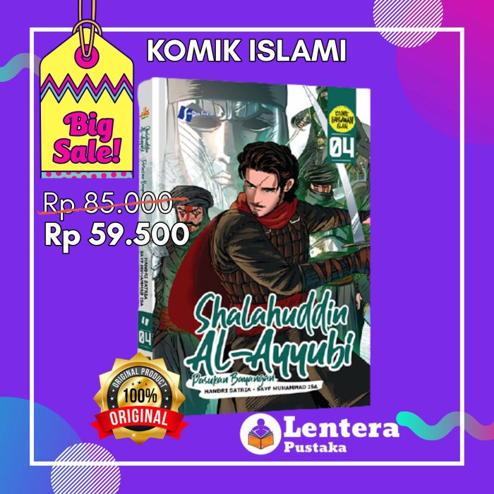 Jual Komik Shalahuddin Al Ayyubi 4 Original Shopee Indonesia