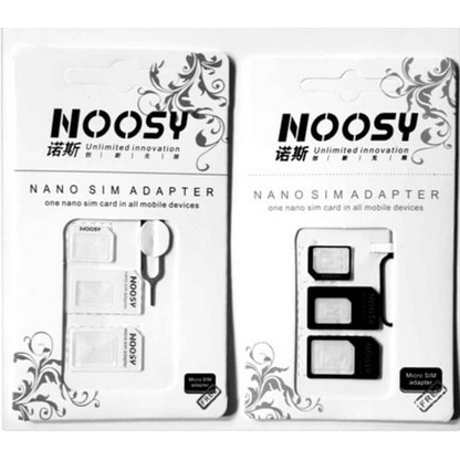 NOOSY 3 in 1 Nano SIM Adapter