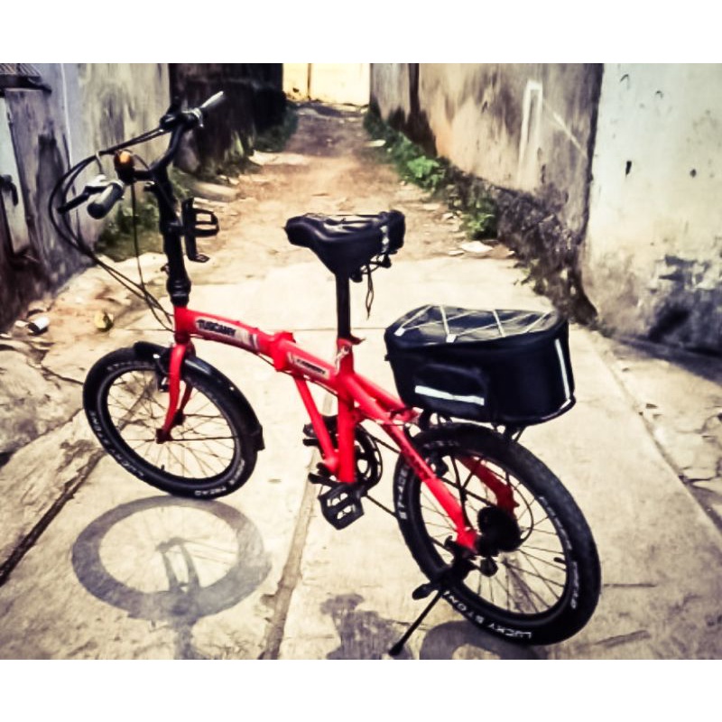 Tas Bagasi Belakang Sepeda. Bicycle Pannier Bag.