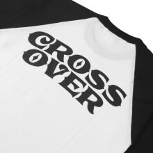 KAOS RAGLAN CROSSOVER | GOFRO WHITE BLACK