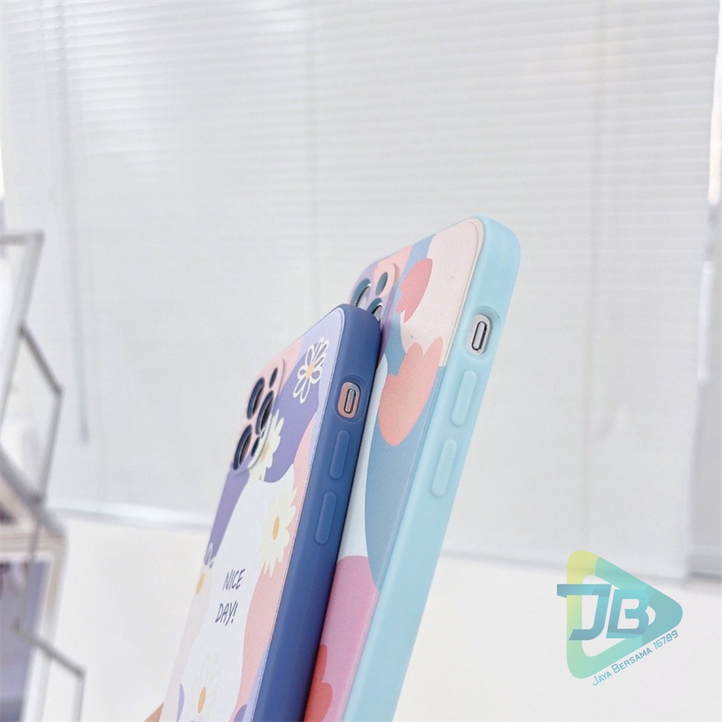 SOFTCASE MACARON PELINDUNG KAMERA CUSTOM GOOD DAY OPPO VIVO SAMSUNG REALME XIAOMI IPHONE INFINIX FOR ALL TYPE JB5827