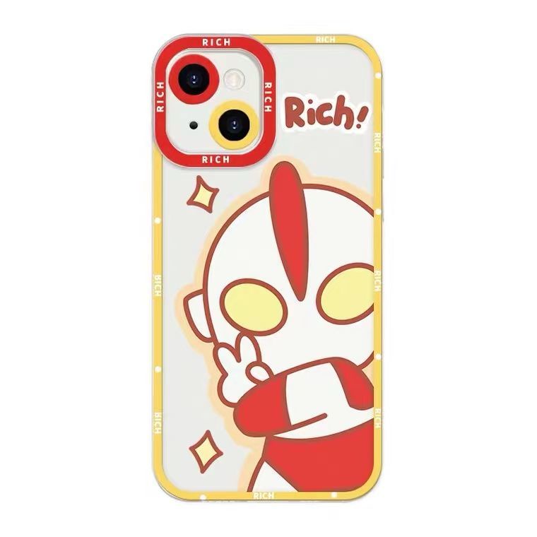 Soft Case Silikon TPU Transparan Desain Superman Untuk Iphone 13 Pro Max 1211 XS XR X 8 7 6 Plus