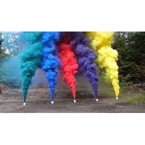 Smoke Bomb - Pipa Asap - Asap Warna - Bom Asap - smoke colour durasi 60 detik