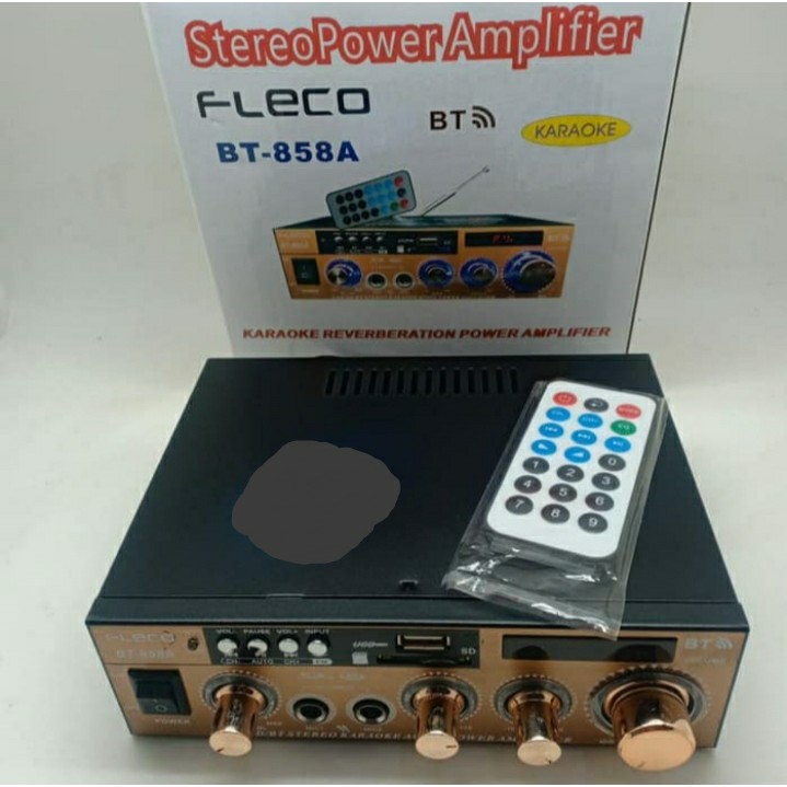 Power amplifier fleco Bluetooth BT-858A/amplifier fleco BT-858A
