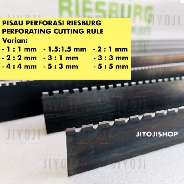 

Jual last stok Pisau Pond Perforasi Cacah RIESBURG Perforating Cutting Ru Limited