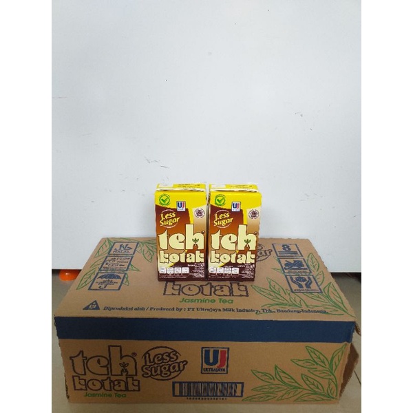 Teh Kotak Less Sugar 300 ML 1 Dus