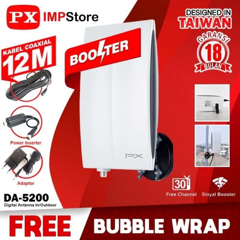 ANTENA DIGITAL TV INDOOR OUTDOOR ANTENNA PX DA 5200 like DA5700 5700