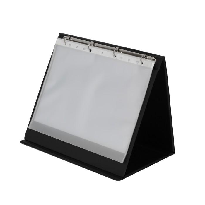 

Gia | Bantex Flipover Landscape A4 (Include 5 Pockets 5 Papers)Black#5514 10