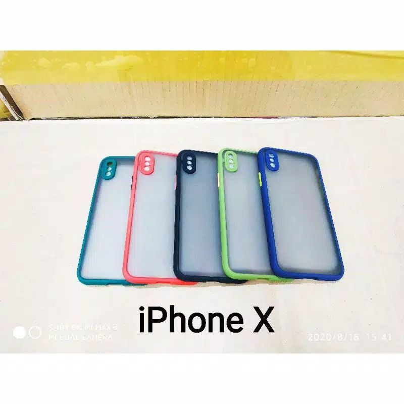 RY - My Choice IPhone X IPhone XS Case Dove Slim Fuze Macaron bumper aero case IPhone X IPhone XS