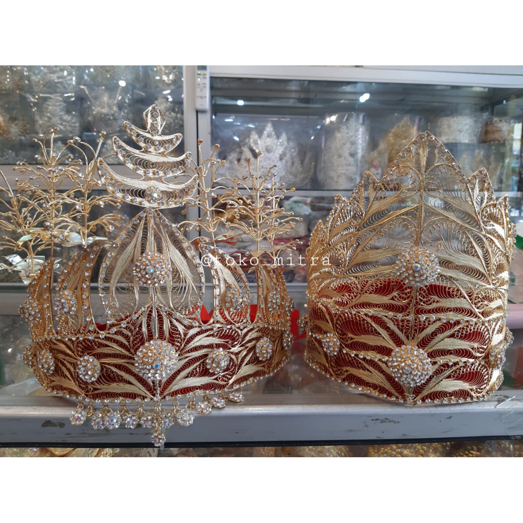 Siger cantik pepadun trap gold L/P