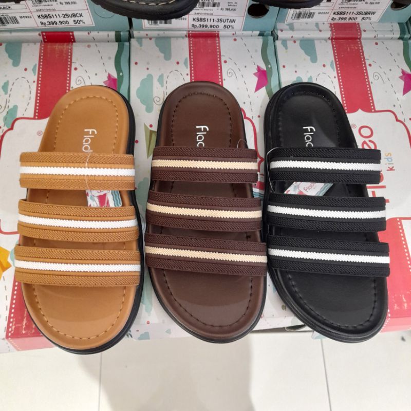 sandal flat anak laki-laki fladeo kids
