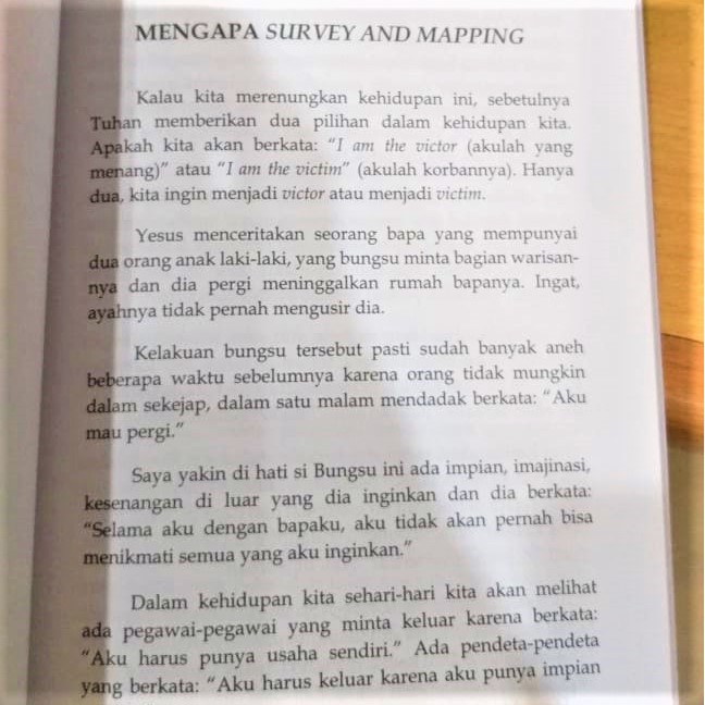 Survey And Mapping Petrus Agung Purnomo Buku Rohani Kristen Pemetaan Peperangan Rohani Profetik