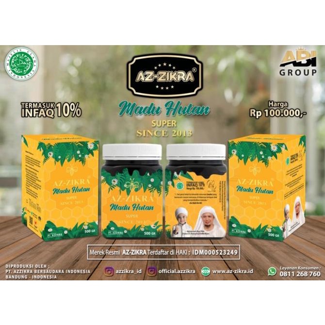 

Cuci Gudang Awal Tahun Madu Azzikra Az-Zikra Super Special Odeng Original - HERBAL SUPER Cuci Gudang