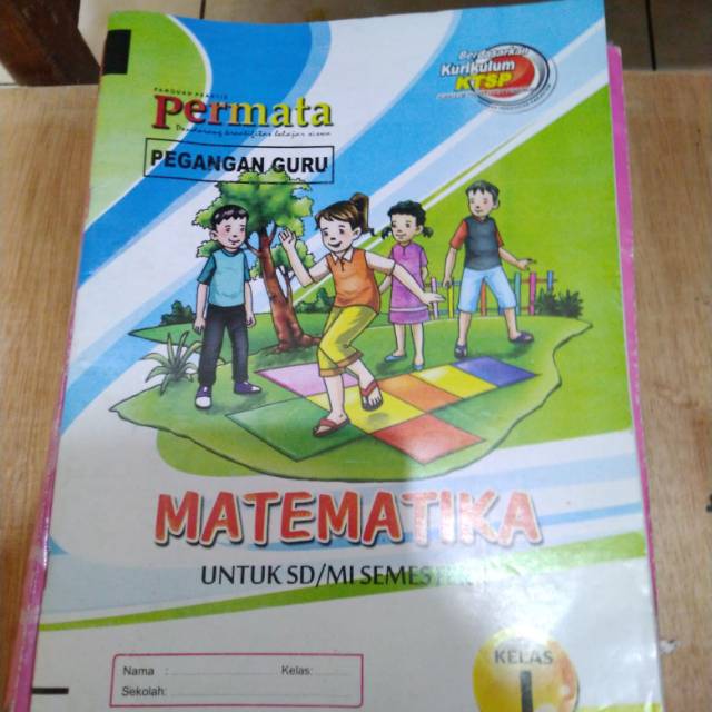 Jual Buku Lembar Kerja Siswa Matematika Untuk Kelas 1 Sd Indonesia Shopee Indonesia