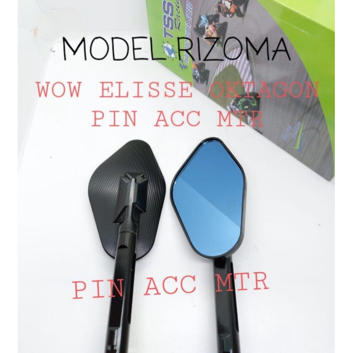 Spion Tomok Elisse Model Rizoma NMAX Aerox 155 Lexi PCX150/PCX160 VARIO 110/125/150/160 DIL UNIVERSAL