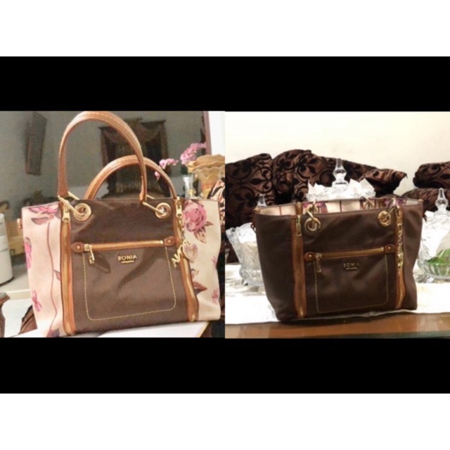 Tas bonia second bekas original (lengkap) preloved