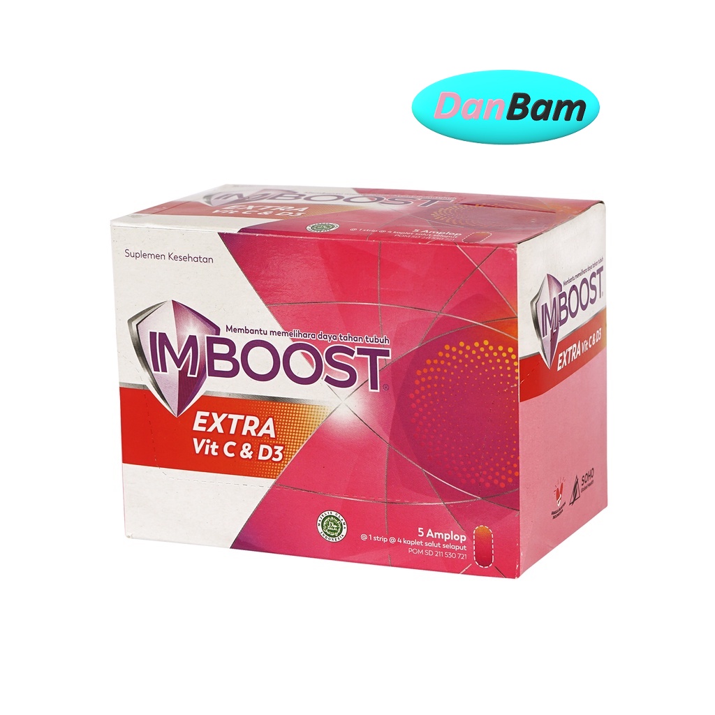 Imboost Extra Tablet Daya Tahan Tubuh 5 Strip @4 Tablet-