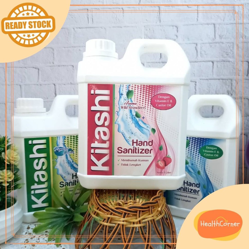 Kitashi Hand Sanitizer Refill 1 Liter