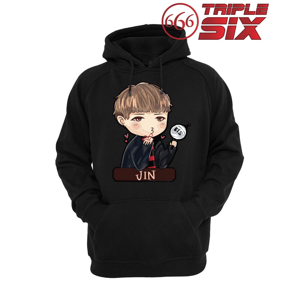 Jaket Hoodie BTS JIN Chibi