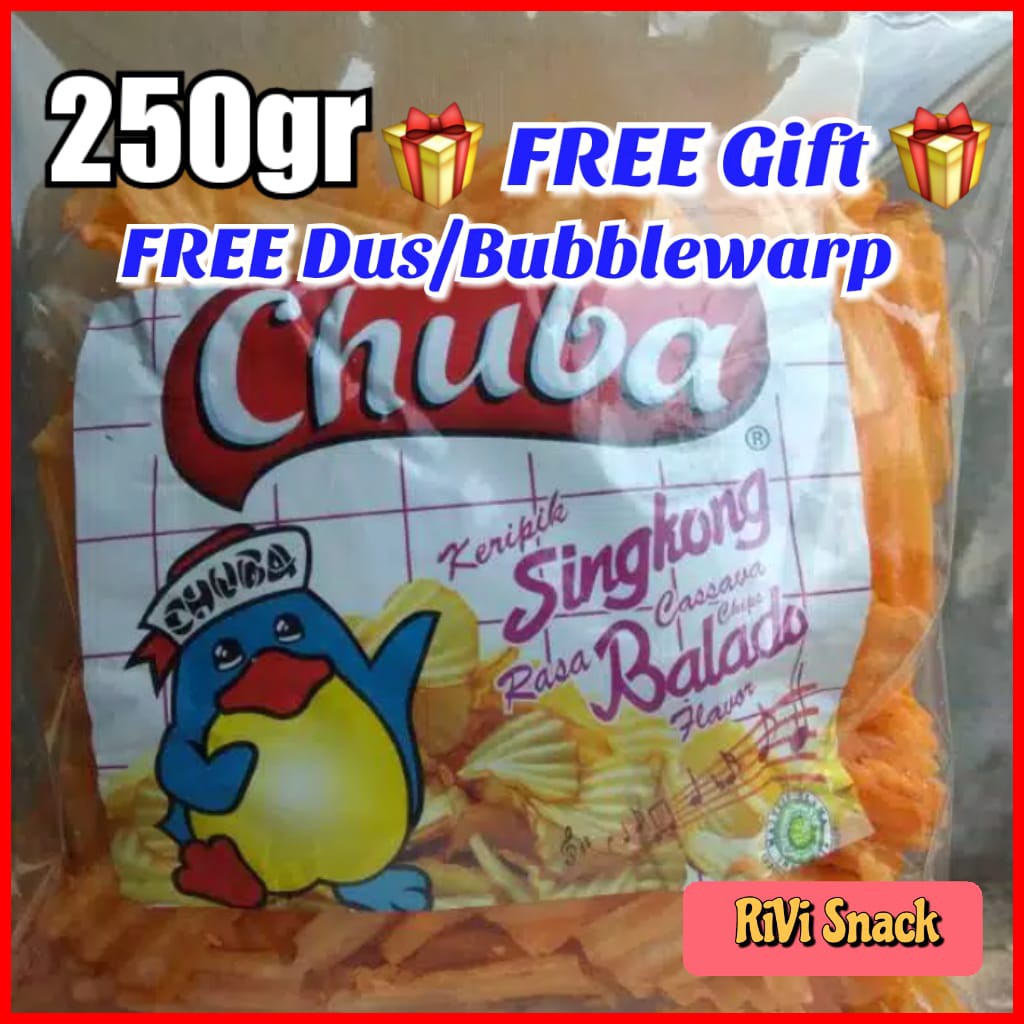 250GR CHUBA SINGKONG BALADO KEJU