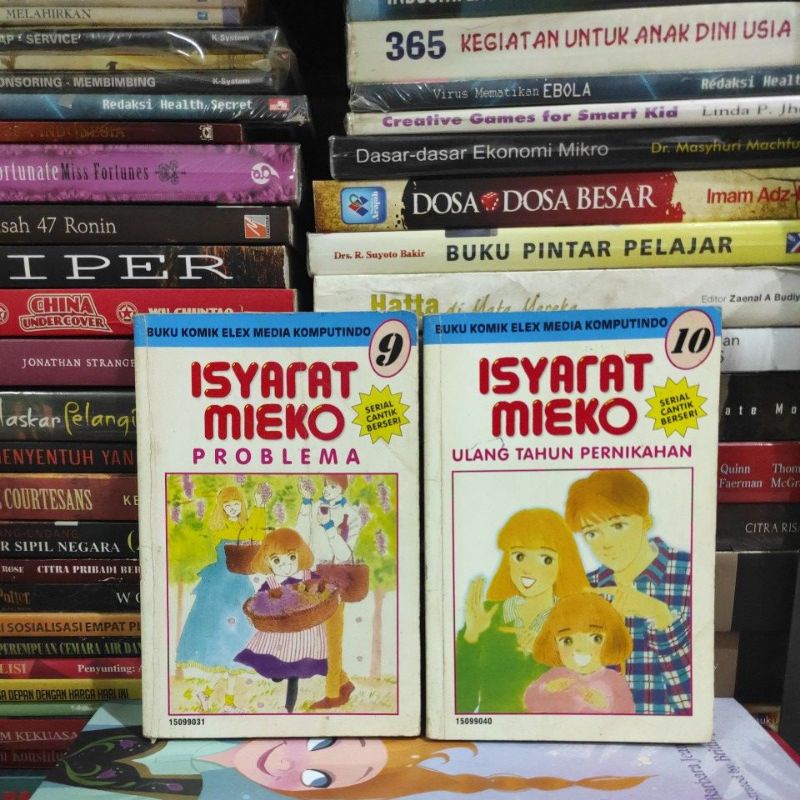 KOMIK ORIGINAL SERIAL CANTIK BERSERI ISYARAT MIEKO KOMIK BEKAS CABUTAN BOLEH BELI SATUAN LIHAT DESKR