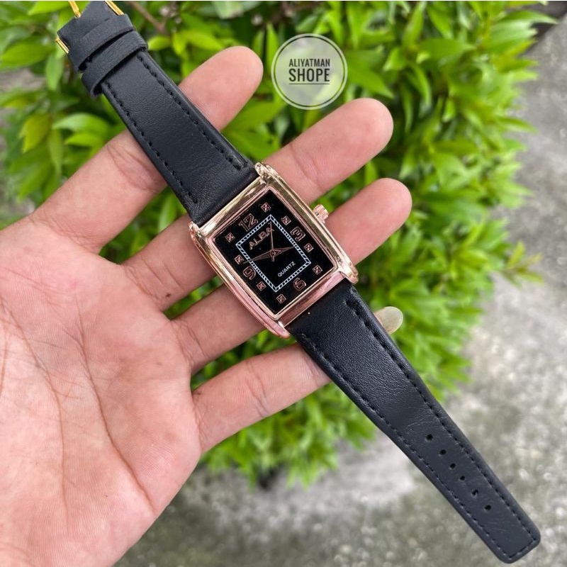 JAM TANGAN WANITA TALI KULIT ORIGINAL FREE BOX BATRE CADANGAN TAHAN AIR☑️JAM TANGAN WANITA STRAP KULIT MURAH_JAM TANGAN WANITA TERBARU_JAM TANGAN WANITA TERLARIS BAYAR DI TEMPAT