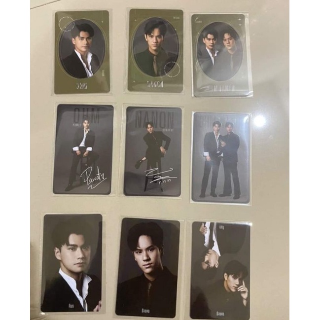 OHMNANON PHOTOCARD SIGNATURE [BOOKED]