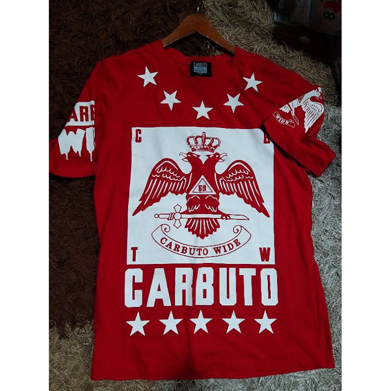 preloved tshirt carbuto