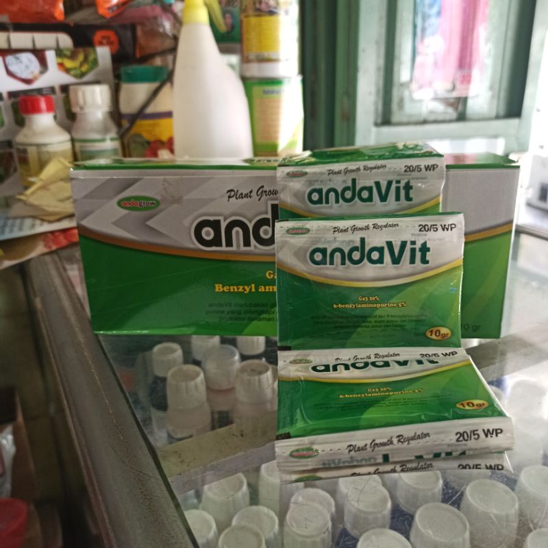 ANDAVIT 20/5 WP 10 GRAM ZPT GA3 20% BENZYL AMINO PURINE 5%