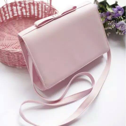 OTS 380 - tas wanita sling bag Zara Bow Pita / tas selempang / tas main / tas kerja / tas fashion